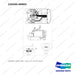 220205-00903 CAMERA, REAR VIEW - full parts diagram, item 6 marked - genuine Doosan / Bobcat forklift part