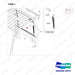 220214-00247 CABIN GROUP,MODULAR;REAR - parts diagram, item 1 shown - genuine Doosan / Bobcat forklift part