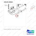 240102-00063 EXHAUST MANIFOLD - parts diagram, item 1-1B shown - genuine Doosan / Bobcat forklift part