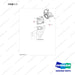 240401-00354B INTAKE STAKE - full parts diagram, item 1-1 marked - genuine Doosan / Bobcat forklift part