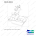 250106-00625 PLATE ASSY,FLOOR - full parts diagram, item 1 marked - genuine Doosan / Bobcat forklift part