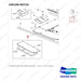 250106-00724 FLOOR PLATE GP;CABIN,T4,55KW - parts diagram, item 2 shown - genuine Doosan / Bobcat forklift part