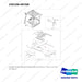 250106-00768 FLOOR PLATE GROUP,OVHG;PSI4.3L,G70S-7 - full parts diagram, item 3 marked - genuine Doosan / Bobcat forklift part