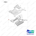 250106-01054 FLOOR PLATE GROUP;GC15,NEW GCT T3,NO LOG - full parts diagram, item 1 marked - genuine Doosan / Bobcat forklift part