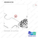 250106-01732 HEATER GP;80V - parts diagram, item 4 shown - genuine Doosan / Bobcat forklift part