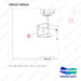 250127-00533 LED LAMP GP;ONE REAR - parts diagram, item 2 shown - genuine Doosan / Bobcat forklift part