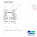 250127-01257 TACHOMETER GROUP;FCU - parts diagram, item 2 shown - genuine Doosan / Bobcat forklift part