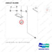 250127-01309 Lines Gp-Cooling , Fuel - parts diagram, item 27 shown - genuine Doosan / Bobcat forklift part