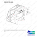 250127-01404 OPTION-AMBER,STROBE,LED;ROTATING - full parts diagram, item 2 marked - genuine Doosan / Bobcat forklift part