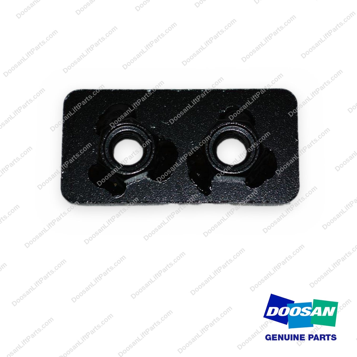 250127-01548 - Hood Hinge Mounting Plate Assembly - OEM Doosan Daewoo Bobcat