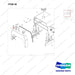 250127-02114 HOOD ASSY;D100/120S-9 - parts diagram, item 38 shown - genuine Doosan / Bobcat forklift part