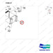 250127-02263 OPTION;HVAC SYSTEM - parts diagram, item 27 shown - genuine Doosan / Bobcat forklift part