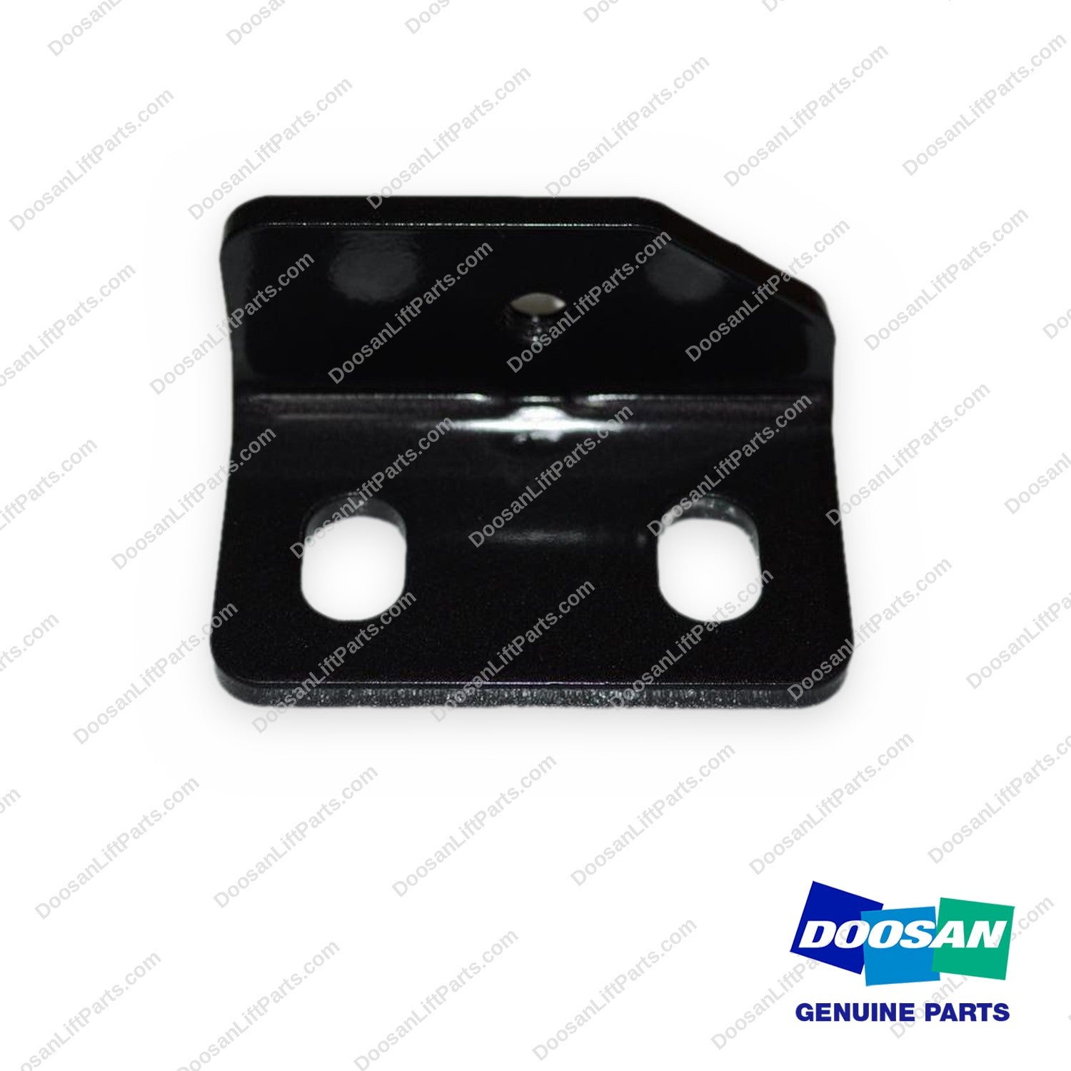 250127-02268 - LH Hood Damper Mounting Plate - OEM Doosan Daewoo Bobcat