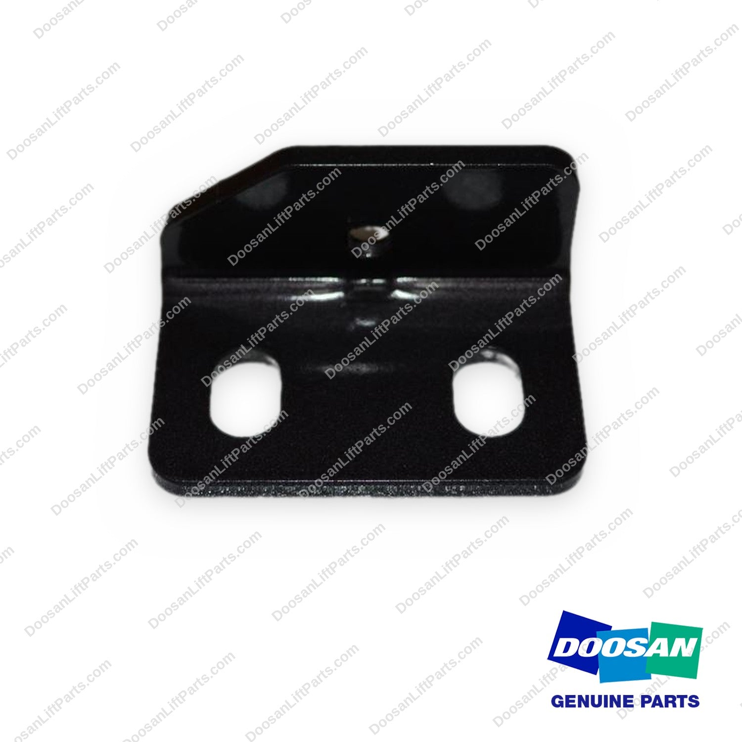 250127-02269 - RH Hood Damper Mounting Plate - OEM Doosan Daewoo Bobcat