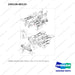 250128-00133 FRAME GROUP;D160 TIER 4 - full parts diagram, item 27 marked - genuine Doosan / Bobcat forklift part