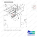250128-00450 FRAME GROUP;TILTING - parts diagram, item 34 shown - genuine Doosan / Bobcat forklift part