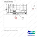 250128-00861 FLOOR PLATE - parts diagram, item 10 shown - genuine Doosan / Bobcat forklift part