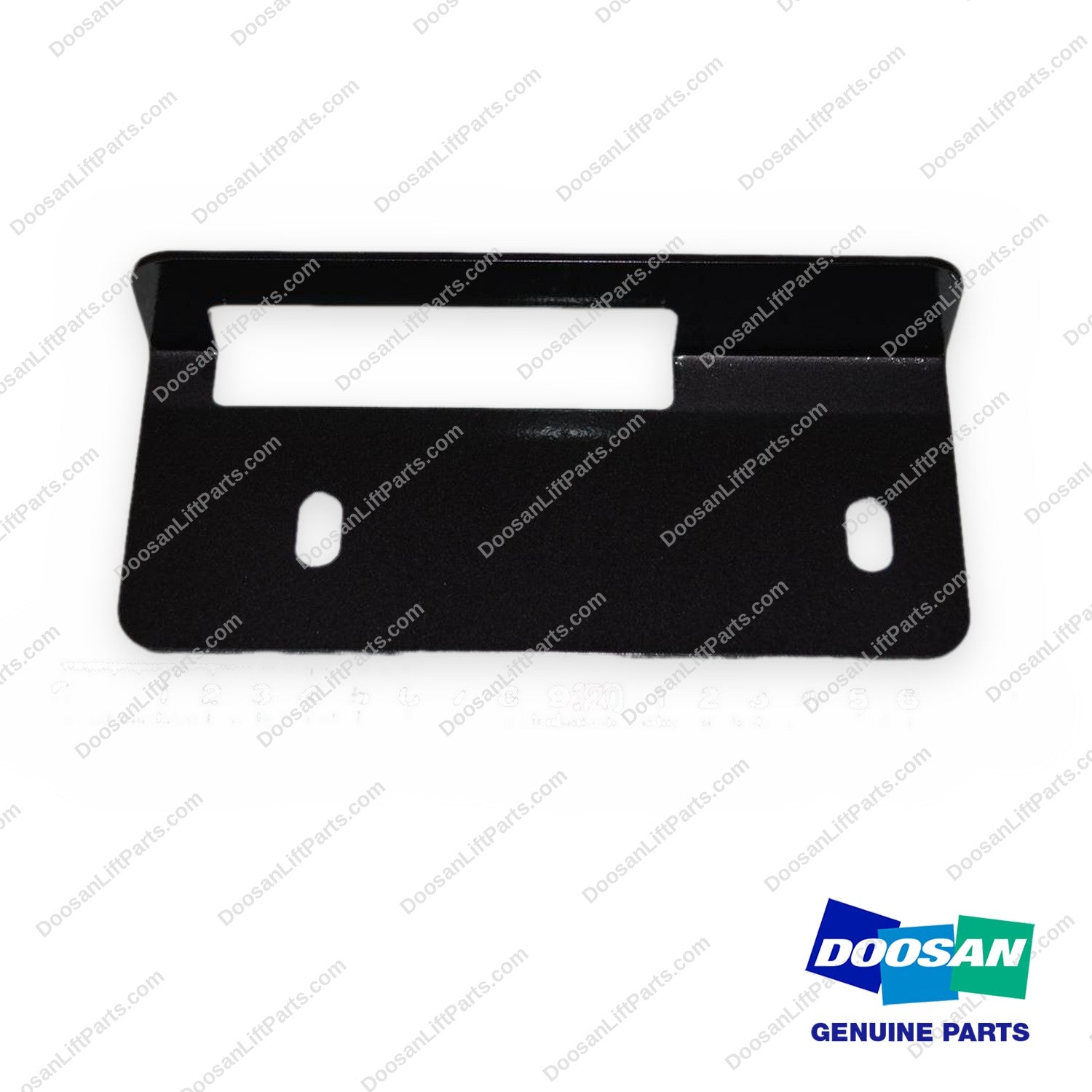 250201-07399 - RH Side Door Lock Plate - OEM Doosan Daewoo Bobcat