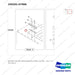 250201-07906 BATTERY GP;48V,600AH,DIN320,COSMX,1270KG - parts diagram, item 7 shown - genuine Doosan / Bobcat forklift part