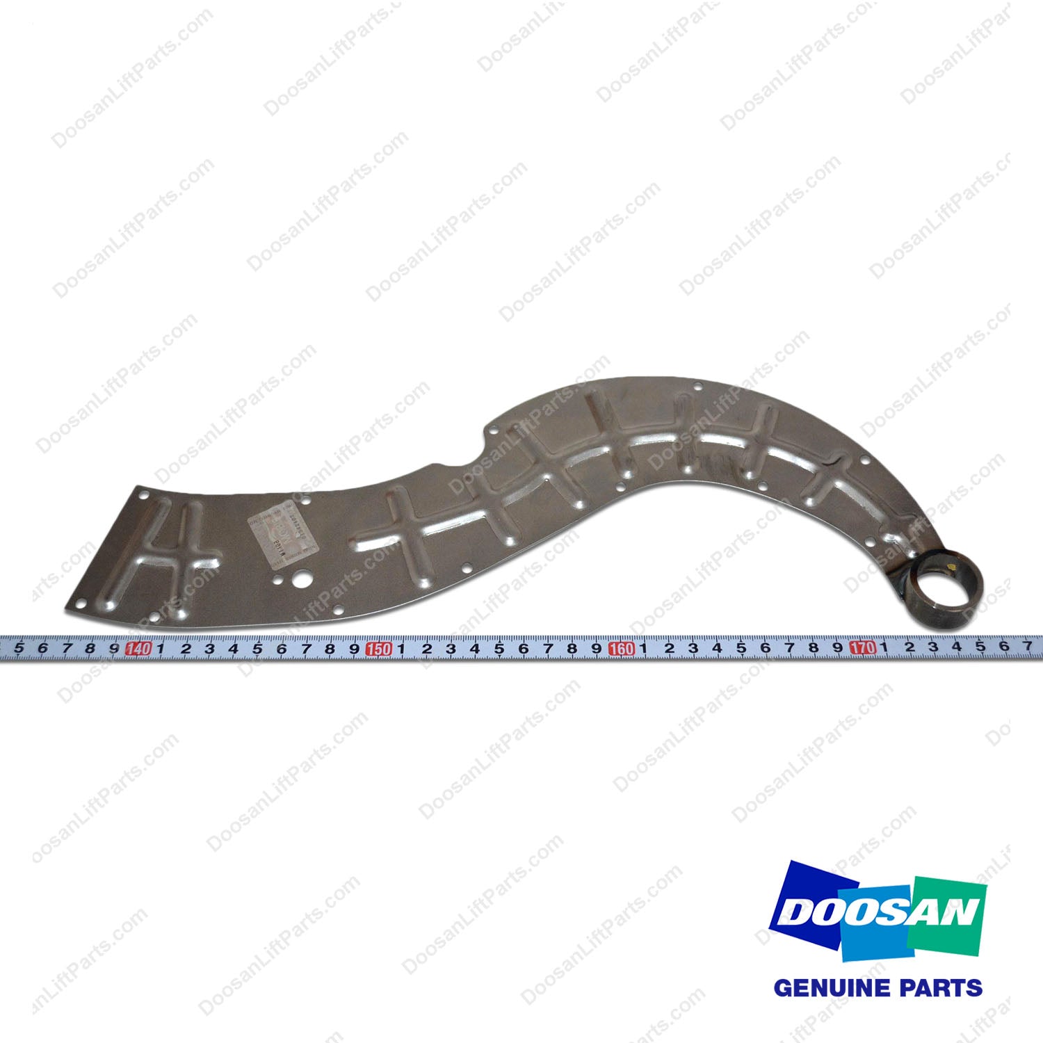 PLATE;HMC2.4L Timing Chain Cover - Doosan Forklift Part 250203-00026