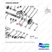 250203-00029 BASE ENGINE GROUP_02;GM3.0L - parts diagram, item 25 shown - genuine Doosan / Bobcat forklift part