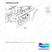250204-01229 FRAME GROUP;D110,D130, TIER 4 - parts diagram, item 29 shown - genuine Doosan / Bobcat forklift part