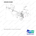 250204-01683 LINE GROUP,FUEL;T3 - full parts diagram, item 3 marked - genuine Doosan / Bobcat forklift part