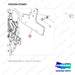 250204-01683 LINE GROUP,FUEL;T3 - parts diagram, item 3 shown - genuine Doosan / Bobcat forklift part