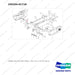 250204-01718 FRAME ASSY;DV250S;TIER-4 - full parts diagram, item 16 marked - genuine Doosan / Bobcat forklift part