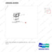 250204-03593 REAR VIEW CAMERA GP;CHANGEOVER AR - parts diagram, item 4 shown - genuine Doosan / Bobcat forklift part