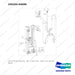 250204-04698 Lift & Tilt Mounting Gp - FFT - 2.0/2.5 Ton - full parts diagram, item 47 marked - genuine Doosan / Bobcat forklift part