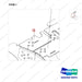 250204-04961 Floor Plate Gp - parts diagram, item 1 shown - genuine Doosan / Bobcat forklift part