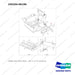 250204-06196 FRAME ASSY;B35X HROC - full parts diagram, item 5 marked - genuine Doosan / Bobcat forklift part