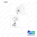 250204-06215 PLATE ASSY,FLOOR;T4,74KW,NEW OPC - full parts diagram, item 2 marked - genuine Doosan / Bobcat forklift part