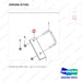 250204-07181 MIRROR GP,REAR VIEW - parts diagram, item 2 shown - genuine Doosan / Bobcat forklift part