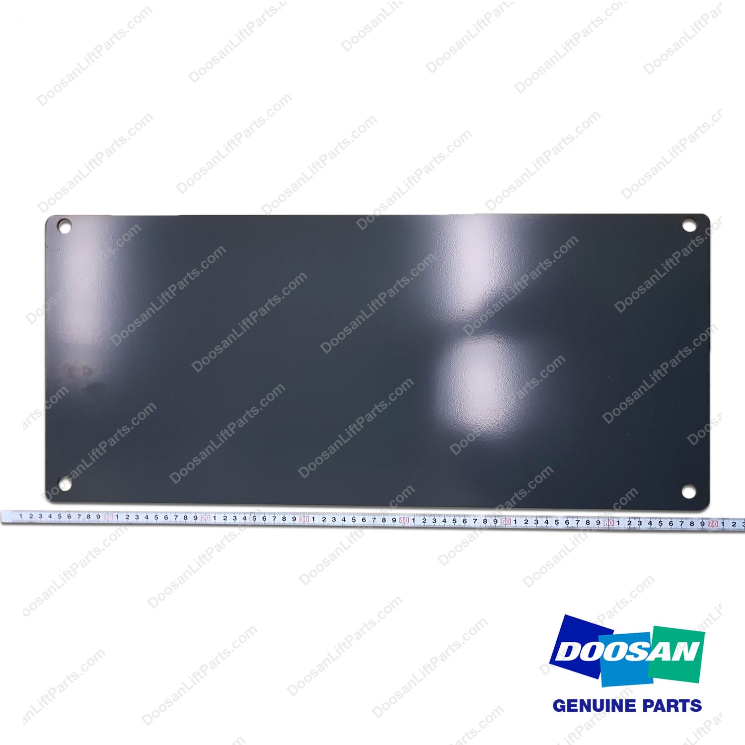 Plate,Belly;rear - Doosan Forklift Part 250204-07994