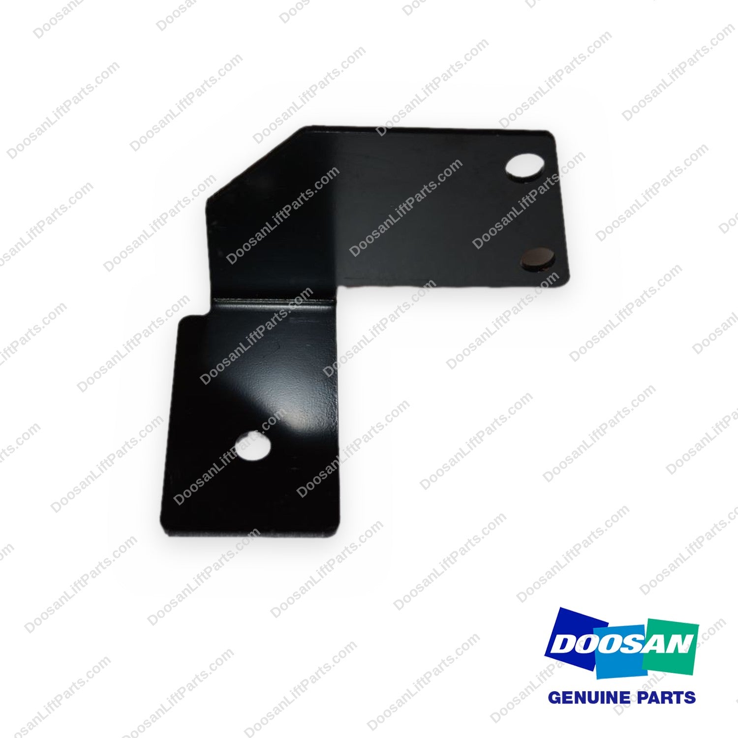 250204-08403 - Front Blue Safety Plate - OEM Doosan Daewoo Bobcat