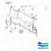 250204-09627 HOOD ASSY;4T FINGERTIP - parts diagram, item 21 shown - genuine Doosan / Bobcat forklift part