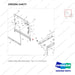250204-14477 CABIN,MODULAR;REAR B20X - parts diagram, item 3 shown - genuine Doosan / Bobcat forklift part