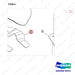 250204-14564 MUDGUARD GROUP - parts diagram, item 8 shown - genuine Doosan / Bobcat forklift part