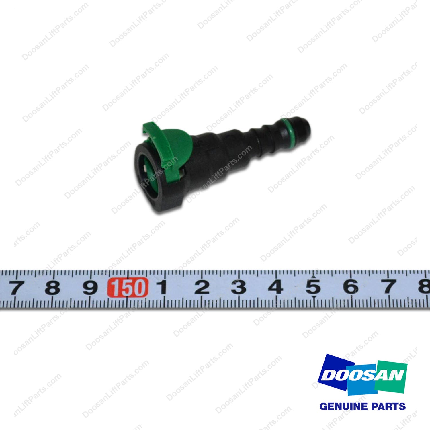 Coupler,QUICK;2.4L_STRAIGHT - Doosan Forklift Part 270201-00013