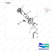 2P4337 TANK GP-FUEL - parts diagram, item 2 shown - genuine Doosan / Bobcat forklift part