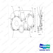 2P4358 HOUSING GP-FRONT - full parts diagram - genuine Doosan / Bobcat forklift part