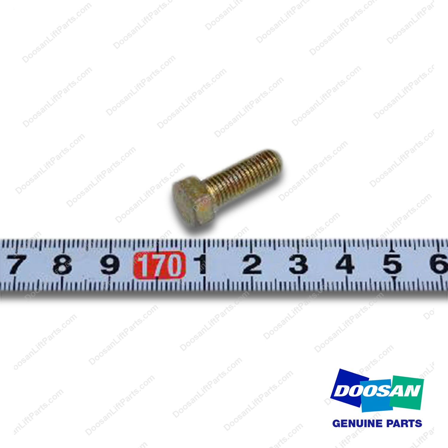 Bolt,Hex - Doosan Forklift Part 2W9509