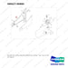 300427-00860 GAUGE,OIL LEVEL;GAUGE GROUP,OIL LEVEL - full parts diagram, item 16 marked - genuine Doosan / Bobcat forklift part