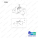 300427-01315 GAUGE GP-OIL LEVEL;NEW OPC,D45S-7 - full parts diagram, item 6 marked - genuine Doosan / Bobcat forklift part
