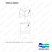 300512-00055 WIPER ASSY;REAR,HENMAR - full parts diagram, item 2 marked - genuine Doosan / Bobcat forklift part