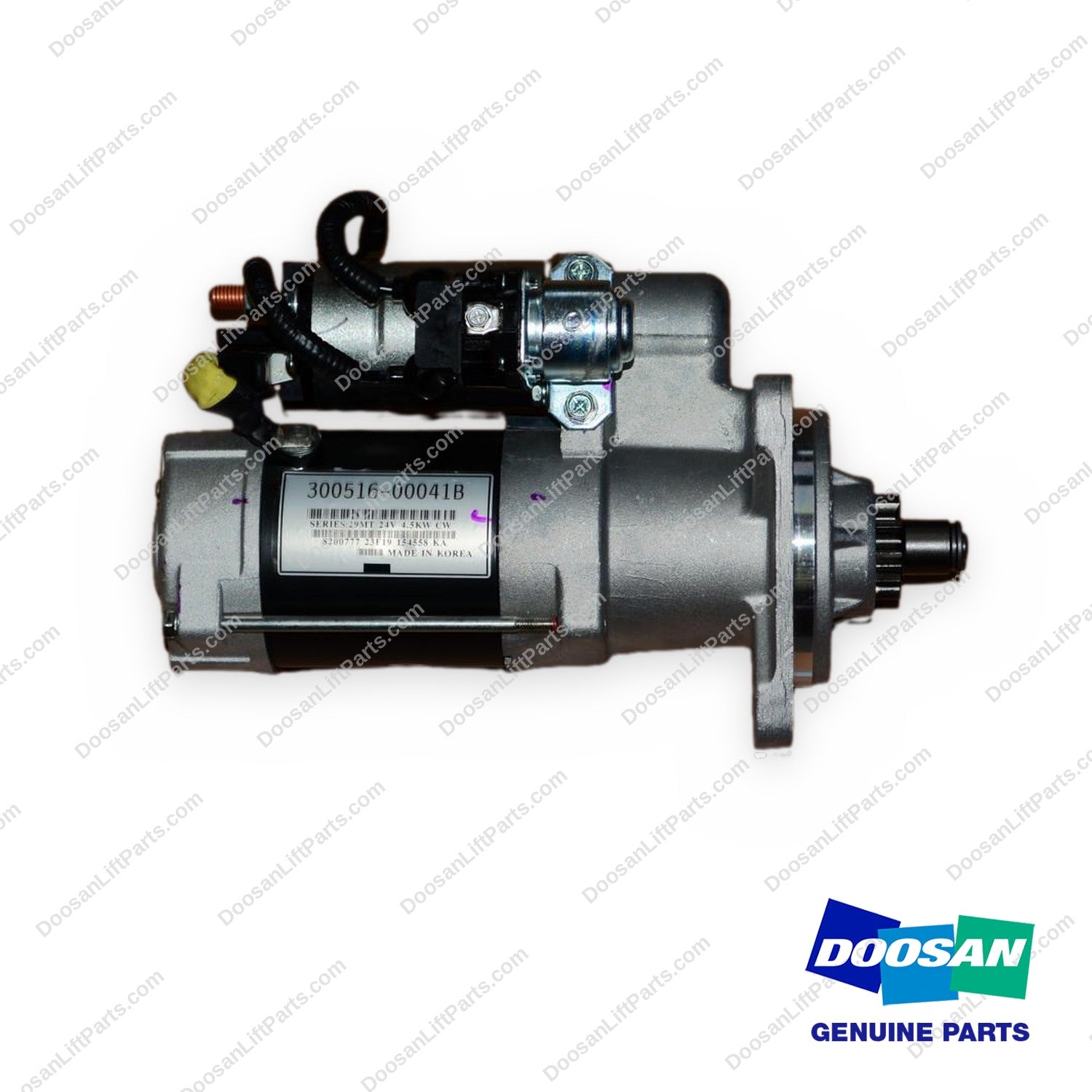 Starter ASSY - Doosan Forklift Part 300516-00041B