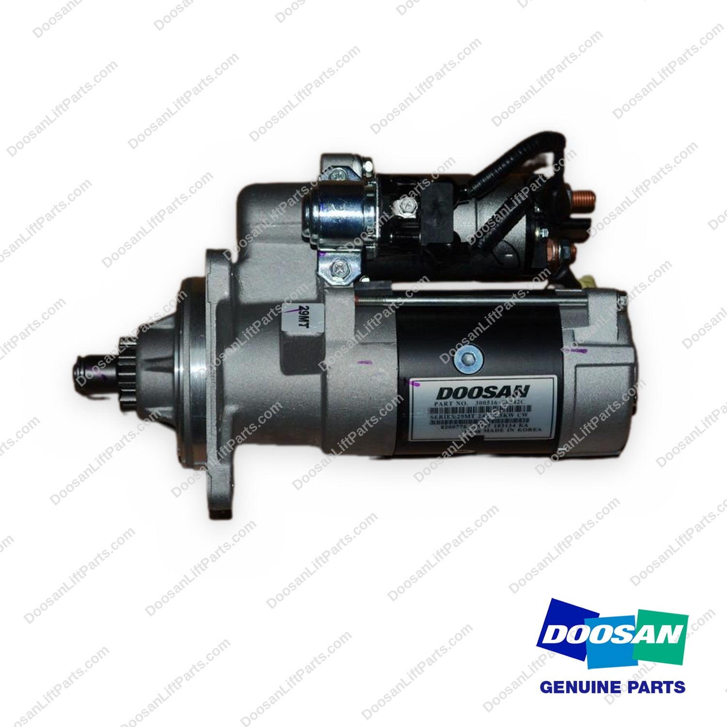 Starter ASSY - Doosan Forklift Part 300516-00042C
