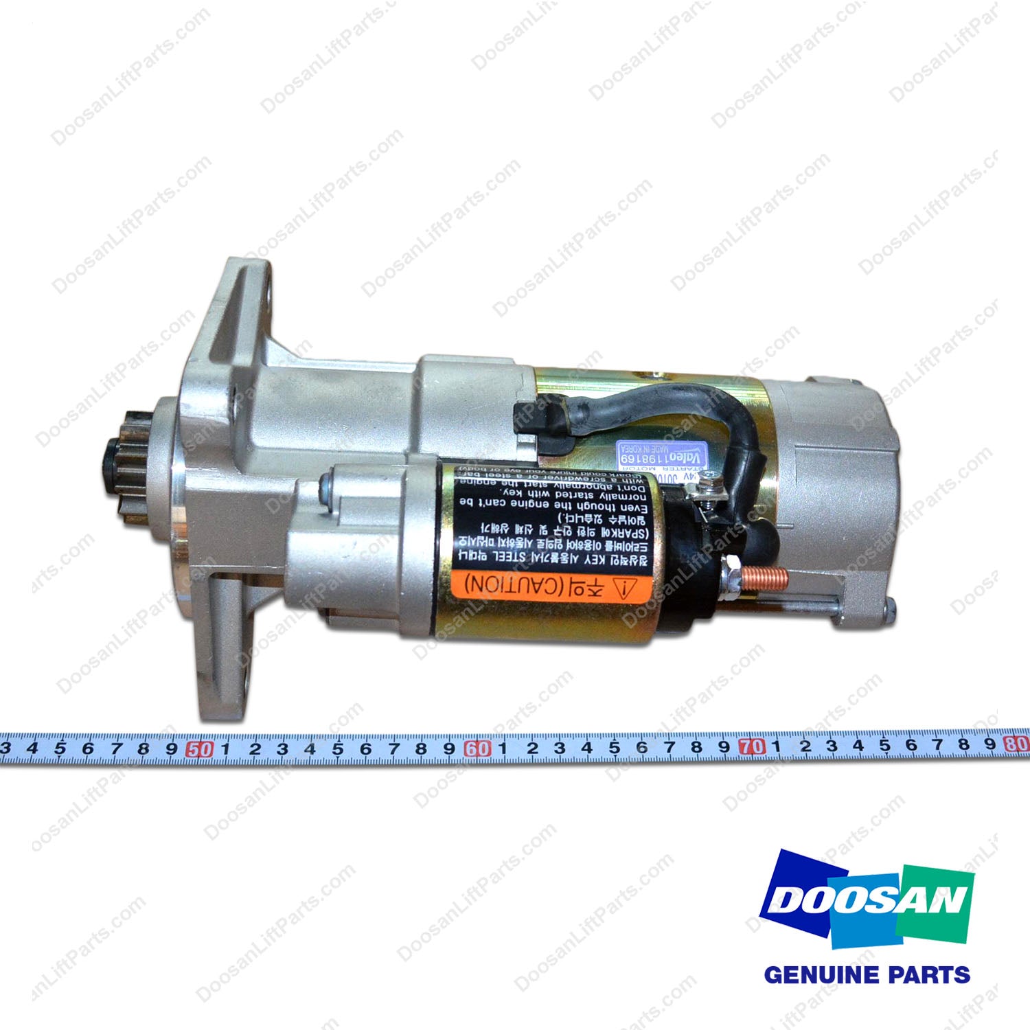Starter ASSY;D439E T3 - Doosan Forklift Part 300516-00102